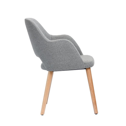 Furnlink Durafurn Sorbet Chair Taupe (2 Pack) • PAS-DU230