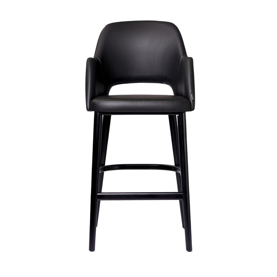 Furnlink Durafurn Sorbet Stool Black (2 Pack) • PAS-DU232