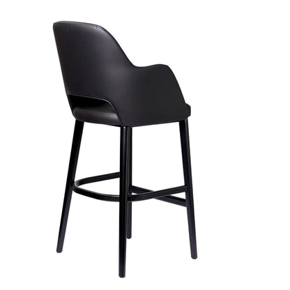 Furnlink Durafurn Sorbet Stool Black (2 Pack) • PAS-DU232