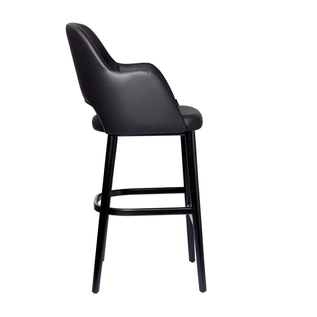 Furnlink Durafurn Sorbet Stool Black (2 Pack) • PAS-DU232