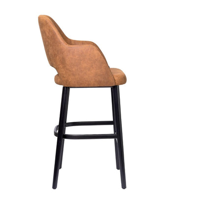 Furnlink Durafurn Sorbet Stool Tan (2 Pack) • PAS-DU235