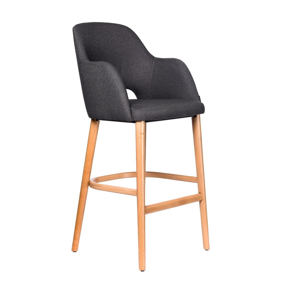 Furnlink Durafurn Sorbet Stool Anthracite (2 Pack) • PAS-DU248