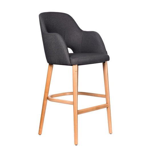 Furnlink Durafurn Sorbet Stool Anthracite (2 Pack) • PAS-DU248