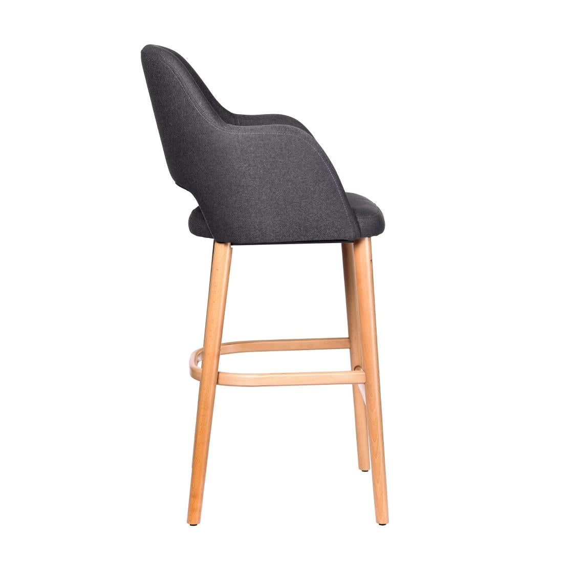 Furnlink Durafurn Sorbet Stool Anthracite (2 Pack) • PAS-DU248