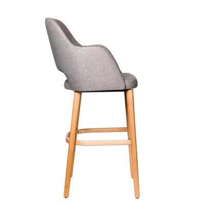 Furnlink Durafurn Sorbet Stool Taupe (2 Pack) • PAS-DU250
