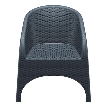 Siesta Aruba Armchair Anthracite (2 Pack) • PAS-DU251