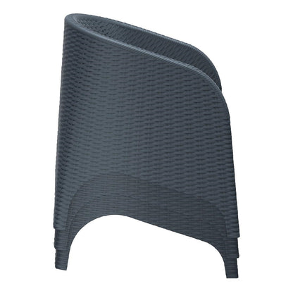 Siesta Aruba Armchair Anthracite (2 Pack) • PAS-DU251