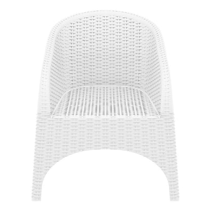 Siesta Aruba Armchair White (2 Pack) • PAS-DU253