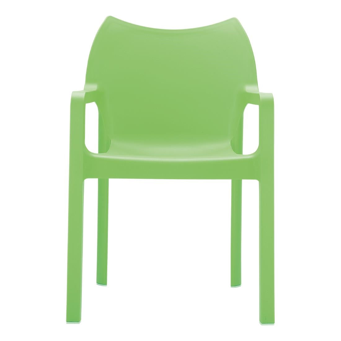 Siesta Diva Armchair Green (4 Pack) • PAS-DU256