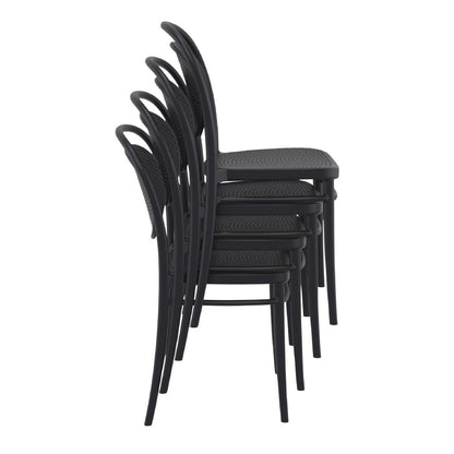 Siesta Marcel Chair Black (2 Pack) • PAS-DU260