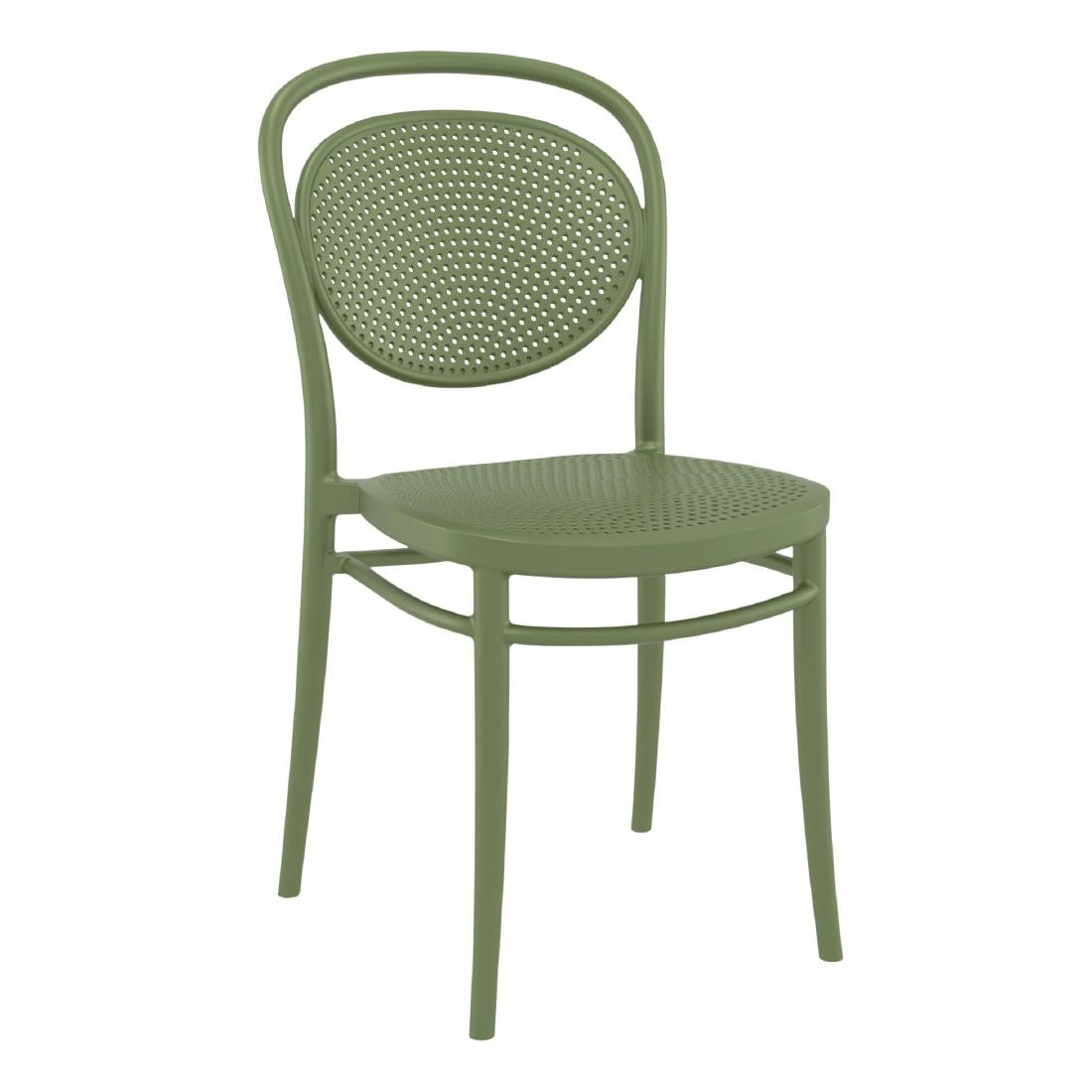Siesta Marcel Chair Olive Green (2 Pack) • PAS-DU261