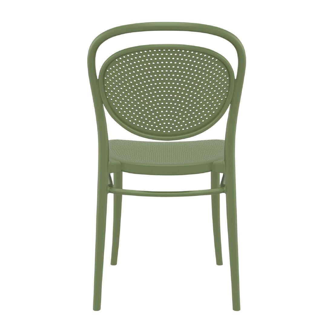 Siesta Marcel Chair Olive Green (2 Pack) • PAS-DU261