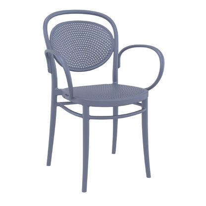 Siesta Marcel XL Chair Anthracite (2 Pack) • PAS-DU264
