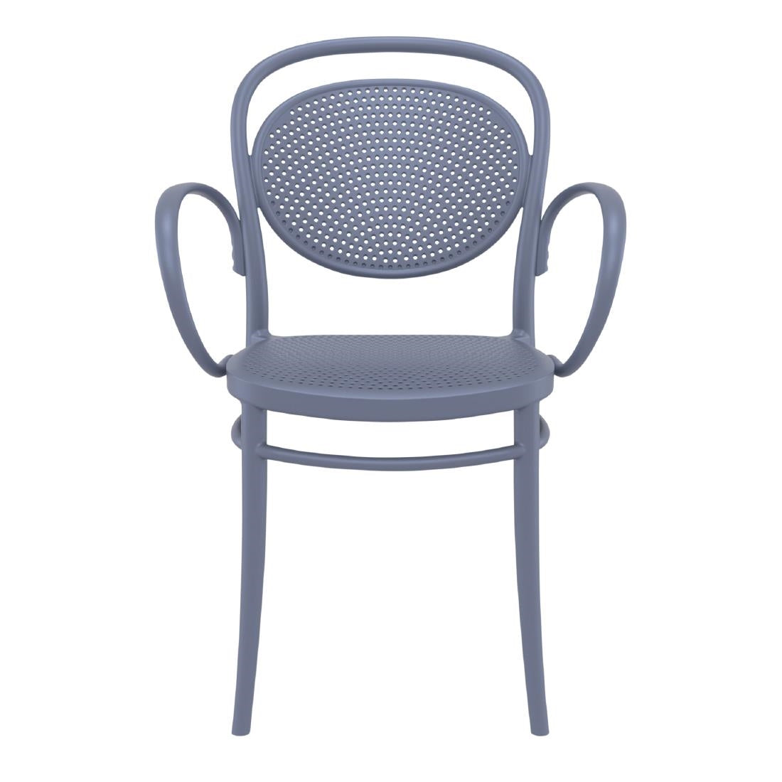 Siesta Marcel XL Chair Anthracite (2 Pack) • PAS-DU264