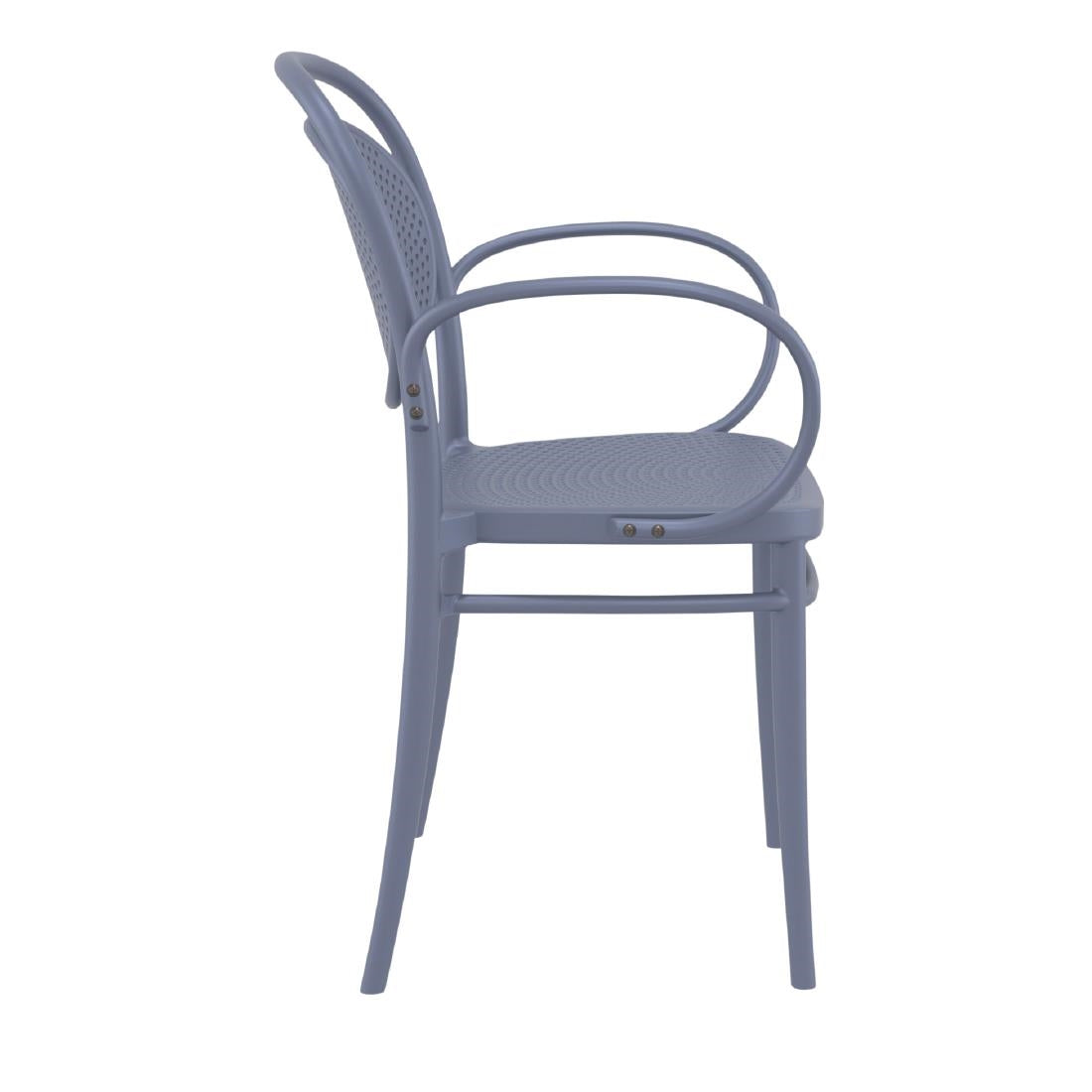 Siesta Marcel XL Chair Anthracite (2 Pack) • PAS-DU264