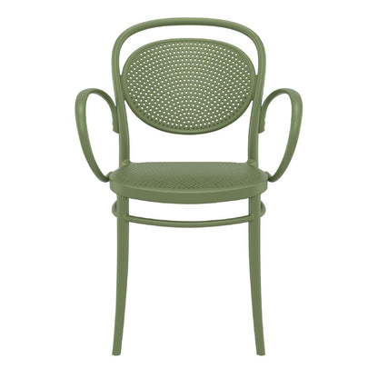 Siesta Marcel XL Chair Olive Green (2 Pack) • PAS-DU266