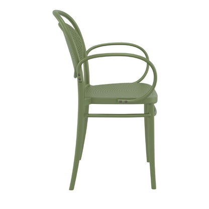 Siesta Marcel XL Chair Olive Green (2 Pack) • PAS-DU266