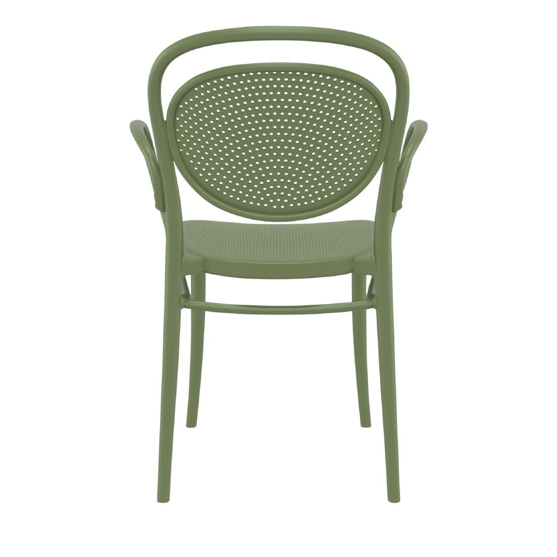 Siesta Marcel XL Chair Olive Green (2 Pack) • PAS-DU266