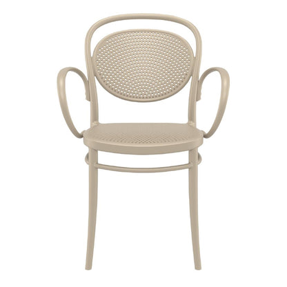 Siesta Marcel XL Chair Taupe (2 Pack) • PAS-DU267