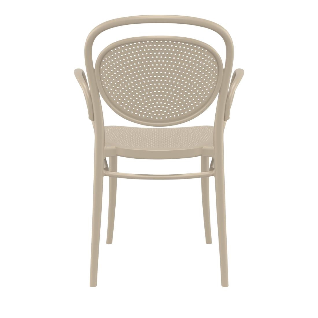 Siesta Marcel XL Chair Taupe (2 Pack) • PAS-DU267