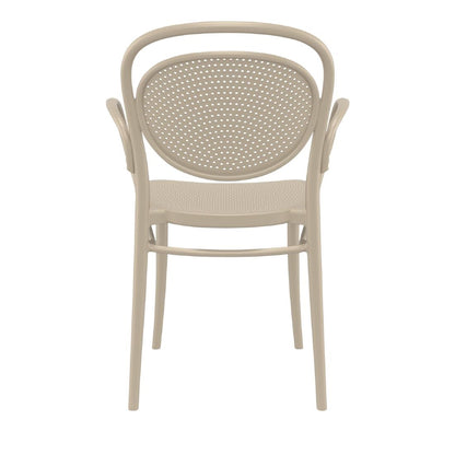 Siesta Marcel XL Chair Taupe (2 Pack) • PAS-DU267