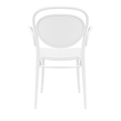 Siesta Marcel XL Chair White (2 Pack) • PAS-DU268