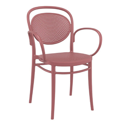 Siesta Marcel XL Chair Marsala (2 Pack) • PAS-DU269
