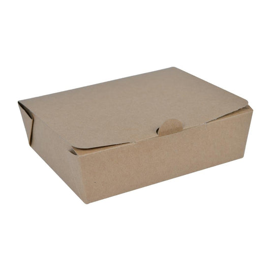 Detpak Large Takeaway Box Brown - 1000ml (Pack of 300) • PAS-DU293