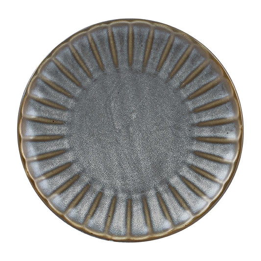Moda Porcelain Chic Scalloped Round Plate 260mm (4 Pack) (260mm | Box of 4) • PAS-DU391