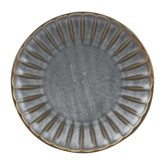 Moda Porcelain Chic Scalloped Round Plate 205mm (6 Pack) (205mm | Box of 6) • PAS-DU392