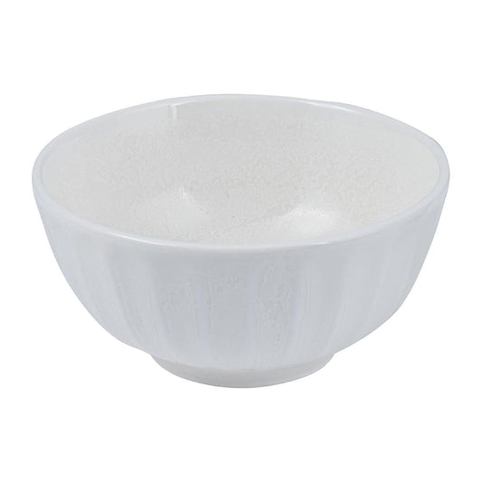 Moda Porcelain Snow Scalloped Round Bowl 140mm - 490ml (6 Pack) (140mm | 490ml | Box of 6) • PAS-DU416