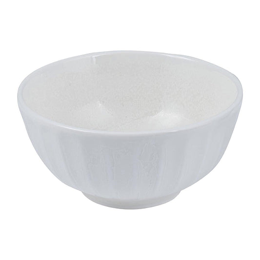 Moda Porcelain Snow Scalloped Round Bowl 115mm - 275ml (4 Pack) (115mm | 275ml | Box of 4) • PAS-DU417