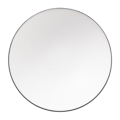 Coucou Dual Colour Round Bowl 187mm - White & Black (12 Pack) (Colour: White & Black | Pack of 12 | 187mm / 7.3" | Melamine material) • PAS-DU574