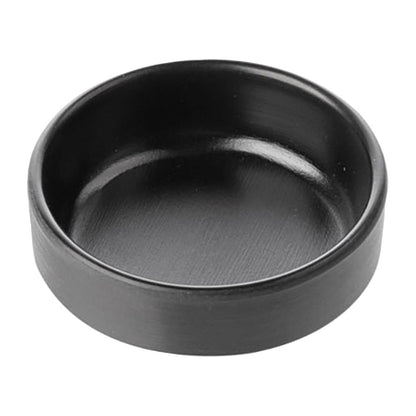 Coucou Dual Colour Round Sauce Dish 76mm - Black (40 Pack) (Colour: Black & Black | Pack of 40 | 76mm / 2.9" | Melamine material) • PAS-DU590