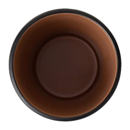Coucou Dual Colour Tumbler 260ml - Brown & Black (12 Pack) (Colour: Brown & Black | Pack of 12 | 260mm / 10.2" | Melamine material) • PAS-DU601