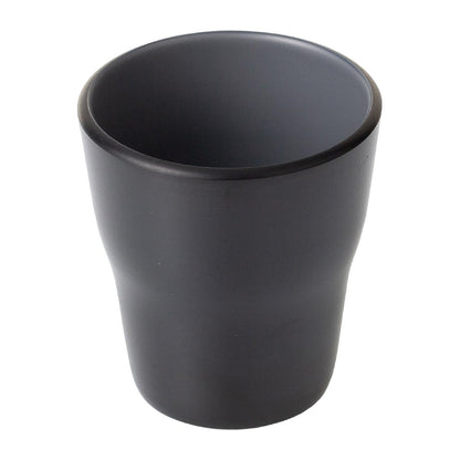 Coucou Dual Colour Tumbler 260ml - Grey & Black (12 Pack) (Colour: Grey & Black | Pack of 12 | 260mm / 10.2" | Melamine material) • PAS-DU603