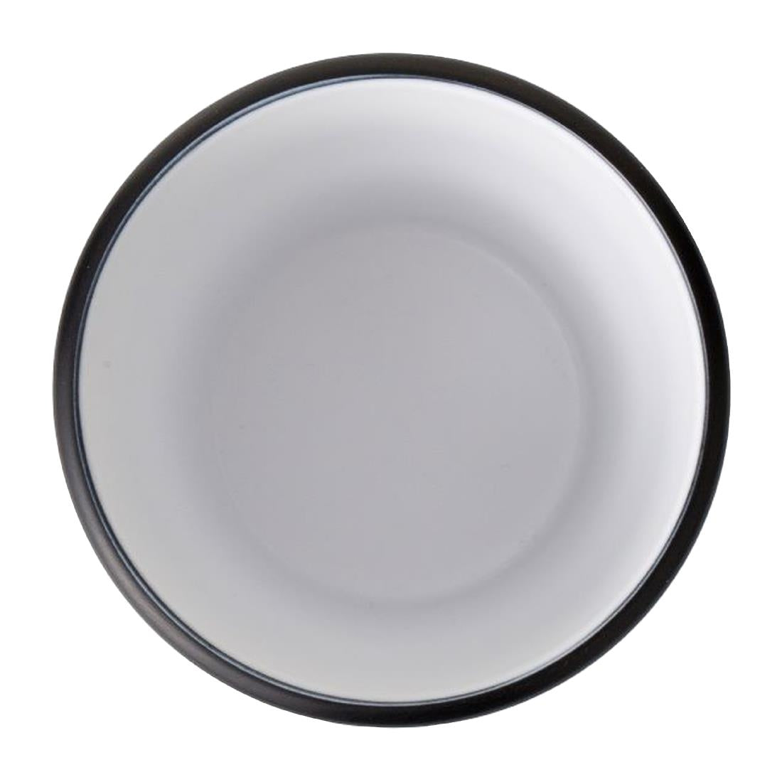 Coucou Dual Colour Tumbler 260ml - White & Black (12 Pack) (Colour: White & Black | Pack of 12 | 260mm / 10.2" | Melamine material) • PAS-DU604