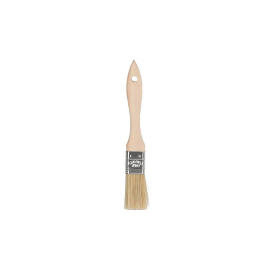 Chef Inox Pastry Brush Natural Bristles With Wood Handle - 25mm • PAS-DU724