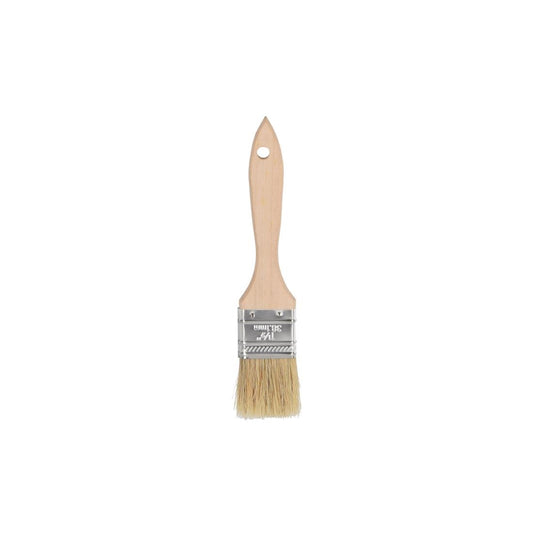 Chef Inox Pastry Brush Natural Bristles With Wood Handle - 38mm • PAS-DU725