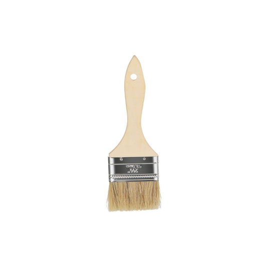 Chef Inox Pastry Brush Natural Bristles With Wood Handle - 62mm • PAS-DU727