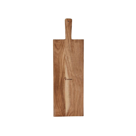 Chef Inox Serve Paddle Board With Black Acacia 610x190x25mm (2 Pack) (610x190x25mm / 24x7.4x0.9") • PAS-DU732