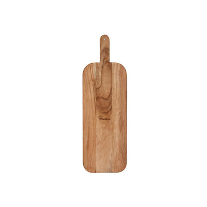 Chef Inox Serve Paddle Board With Black Inlay Acacia - 560x180x15mm • PAS-DU733