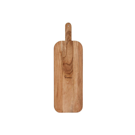 Chef Inox Serve Paddle Board With Black Inlay Acacia - 560x180x15mm • PAS-DU733