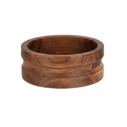 Chef Inox Serve Round Bowl With Straight Sides Acacia - 160x60mm (6 Pack) (160x60mm / 6.2x2.3" | 6 Pack) • PAS-DU736