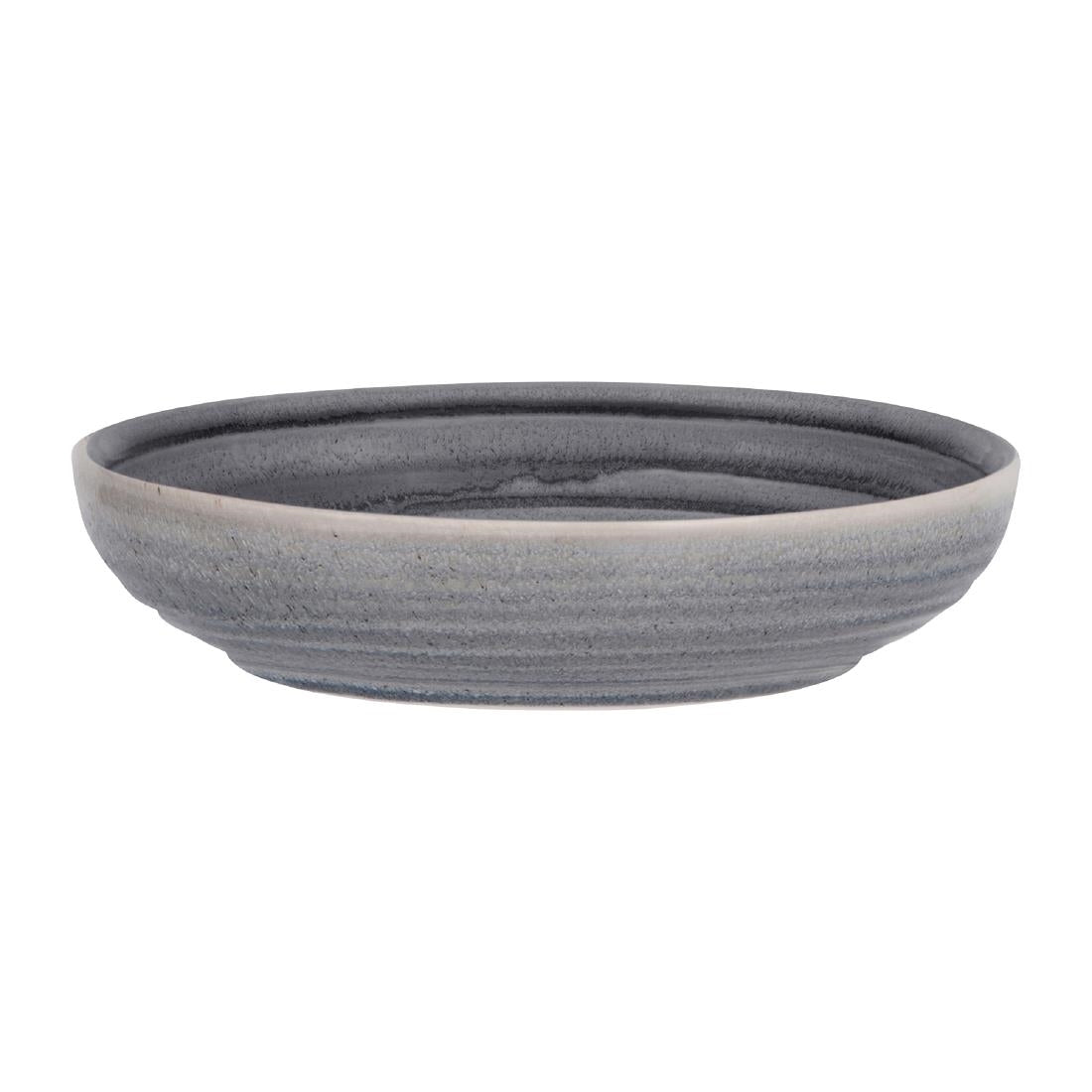 Tablekraft Linea Ocean Blue Round Coupe Bowl - 220x50mm (4 Pack) • PAS-DU744