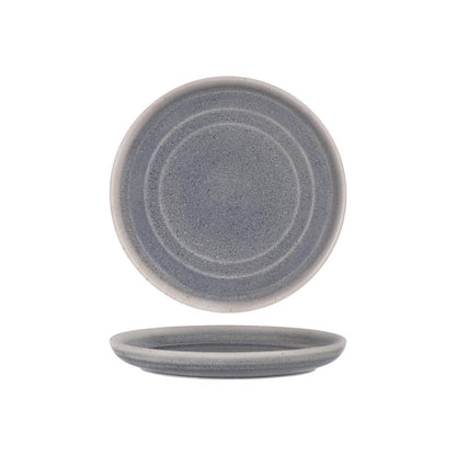 Tablekraft Linea Ocean Blue Round Coupe Plate - 170x22mm (6 Pack) • PAS-DU745