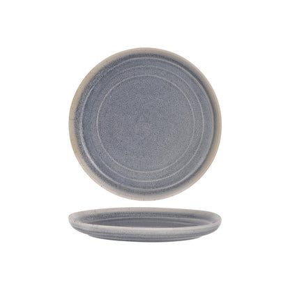 Tablekraft Linea Ocean Blue Round Coupe Plate - 220x25mm (3 Pack) • PAS-DU746