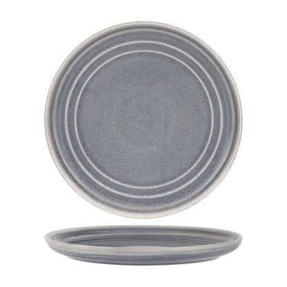 Tablekraft Linea Ocean Blue Round Coupe Plate - 280x26mm (6 Pack) • PAS-DU747