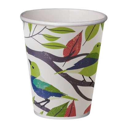 Detpak Grasp the Moment 80mm Single Wall PLA Hot Cup - 240ml (1000 Pack) • PAS-DU785