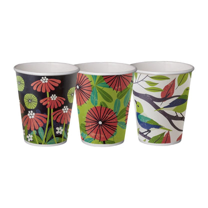Detpak Grasp the Moment 80mm Single Wall PLA Hot Cup - 240ml (1000 Pack) • PAS-DU785